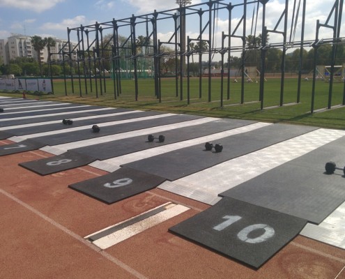 הגנה על משטח רקורטן